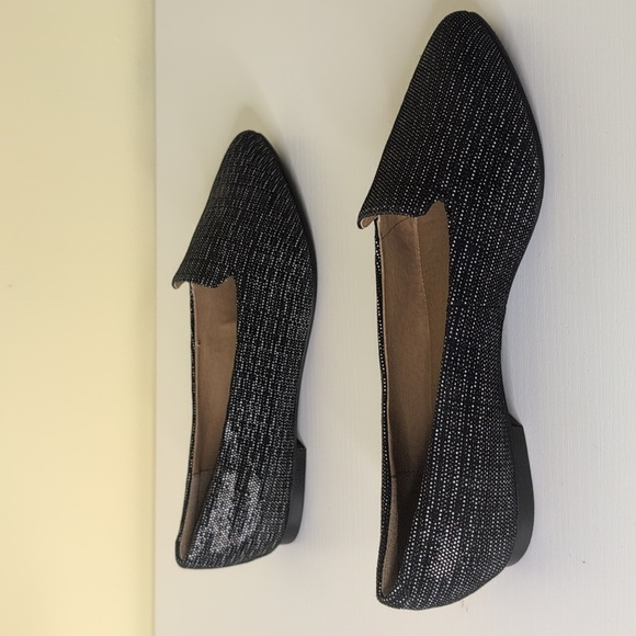 Trotters Size 7 Harlowe In Black Microdots, NEW - Picture 10 of 13